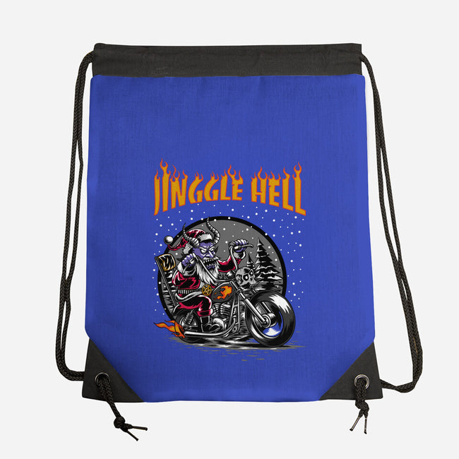 Jinggle Hell-None-Drawstring-Bag-joerawks