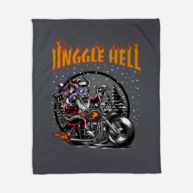 Jinggle Hell-None-Fleece-Blanket-joerawks