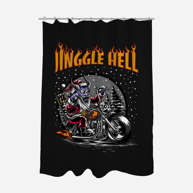 Jinggle Hell-None-Polyester-Shower Curtain-joerawks