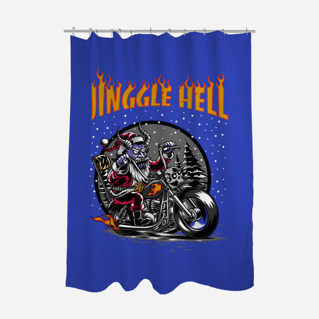 Jinggle Hell-None-Polyester-Shower Curtain-joerawks