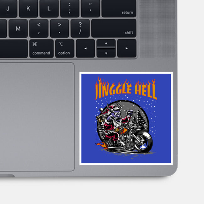 Jinggle Hell-None-Glossy-Sticker-joerawks