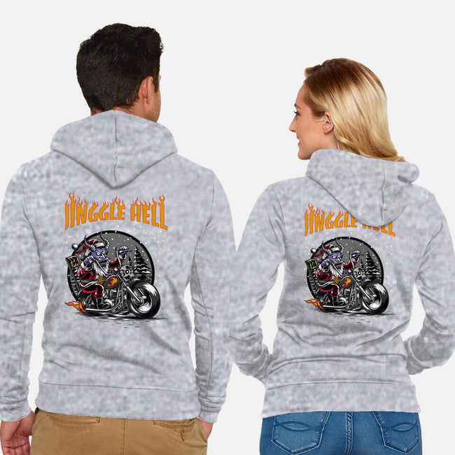 Jinggle Hell-Unisex-Zip-Up-Sweatshirt-joerawks
