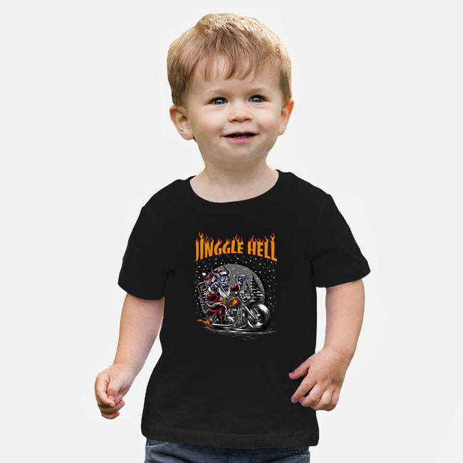 Jinggle Hell-Baby-Basic-Tee-joerawks