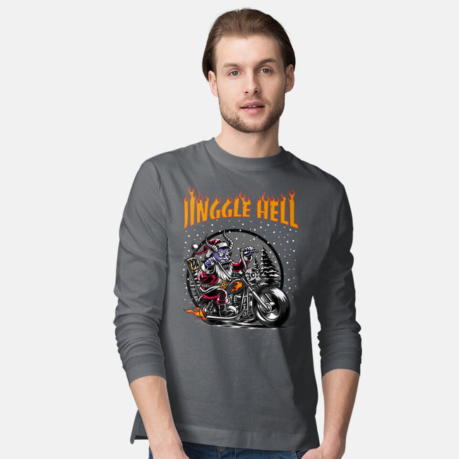Jinggle Hell-Mens-Long Sleeved-Tee-joerawks