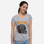Jinggle Hell-Womens-V-Neck-Tee-joerawks