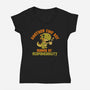 Another Fine Day Ruined-Womens-V-Neck-Tee-worlddominationforcats