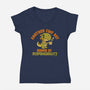 Another Fine Day Ruined-Womens-V-Neck-Tee-worlddominationforcats