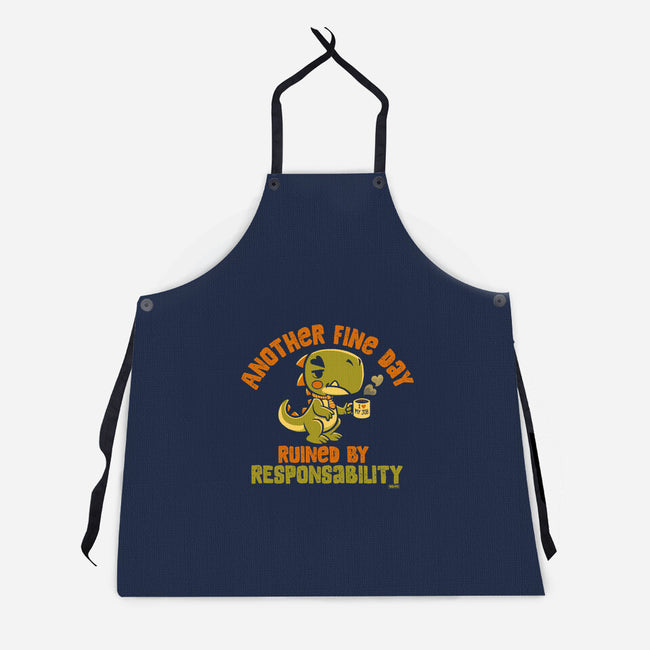 Another Fine Day Ruined-Unisex-Kitchen-Apron-worlddominationforcats