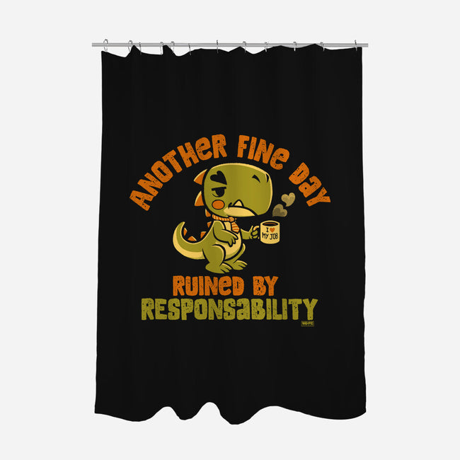 Another Fine Day Ruined-None-Polyester-Shower Curtain-worlddominationforcats