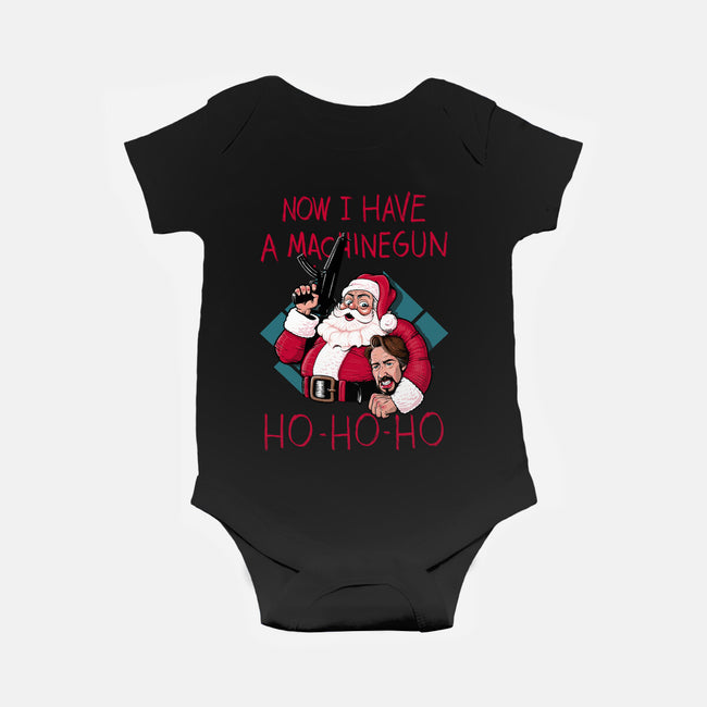 Now I Have A Machinegun-Baby-Basic-Onesie-Tronyx79