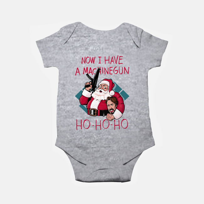 Now I Have A Machinegun-Baby-Basic-Onesie-Tronyx79