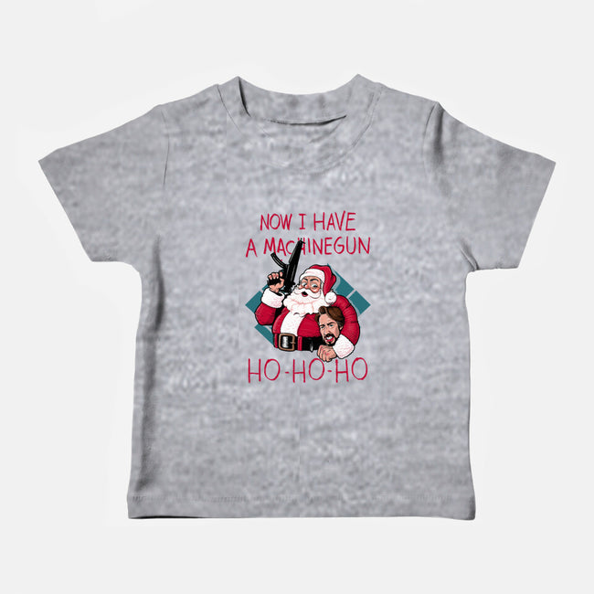 Now I Have A Machinegun-Baby-Basic-Tee-Tronyx79