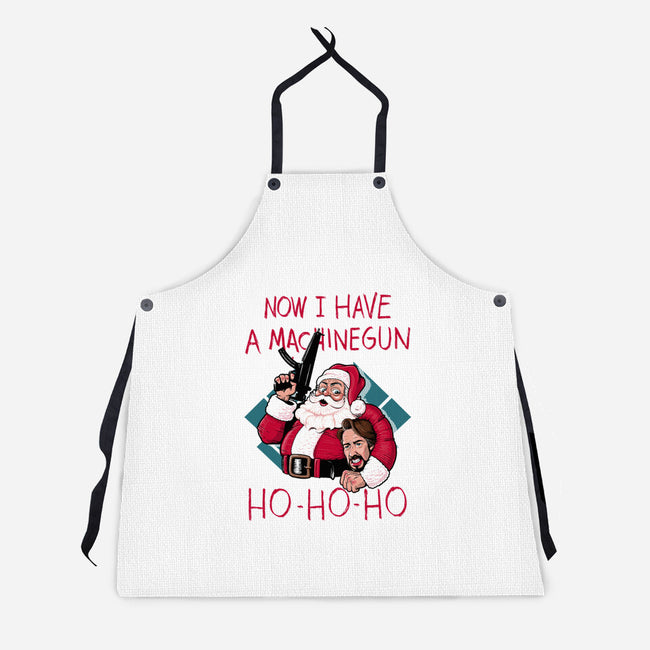 Now I Have A Machinegun-Unisex-Kitchen-Apron-Tronyx79