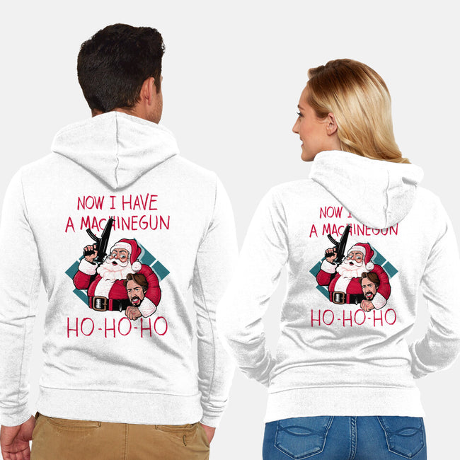 Now I Have A Machinegun-Unisex-Zip-Up-Sweatshirt-Tronyx79
