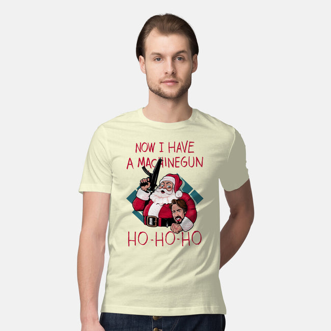 Now I Have A Machinegun-Mens-Premium-Tee-Tronyx79