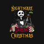 The Christmas Nightmare-Womens-V-Neck-Tee-Raffiti