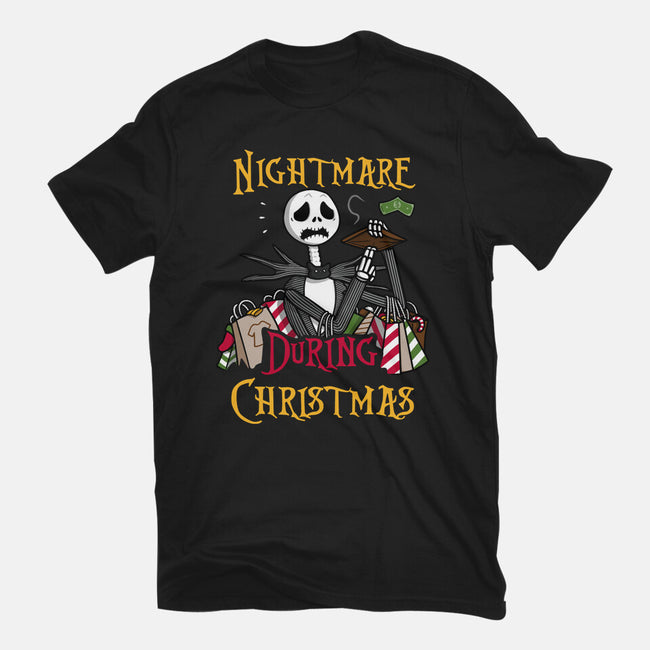 The Christmas Nightmare-Womens-Basic-Tee-Raffiti