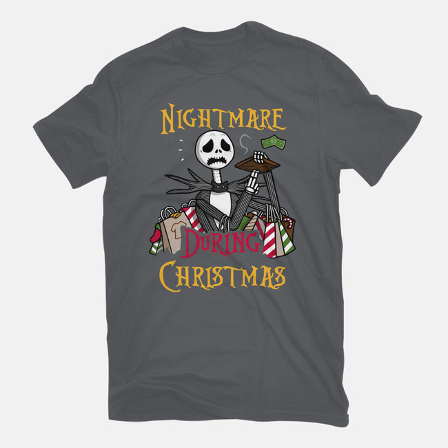 The Christmas Nightmare-Unisex-Basic-Tee-Raffiti