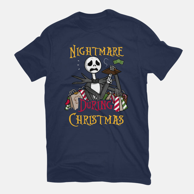 The Christmas Nightmare-Womens-Fitted-Tee-Raffiti