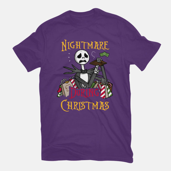The Christmas Nightmare-Womens-Fitted-Tee-Raffiti