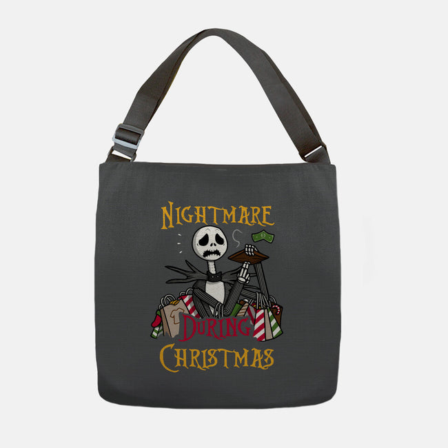 The Christmas Nightmare-None-Adjustable Tote-Bag-Raffiti
