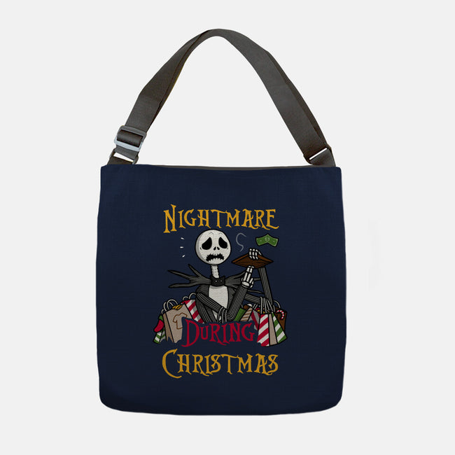 The Christmas Nightmare-None-Adjustable Tote-Bag-Raffiti