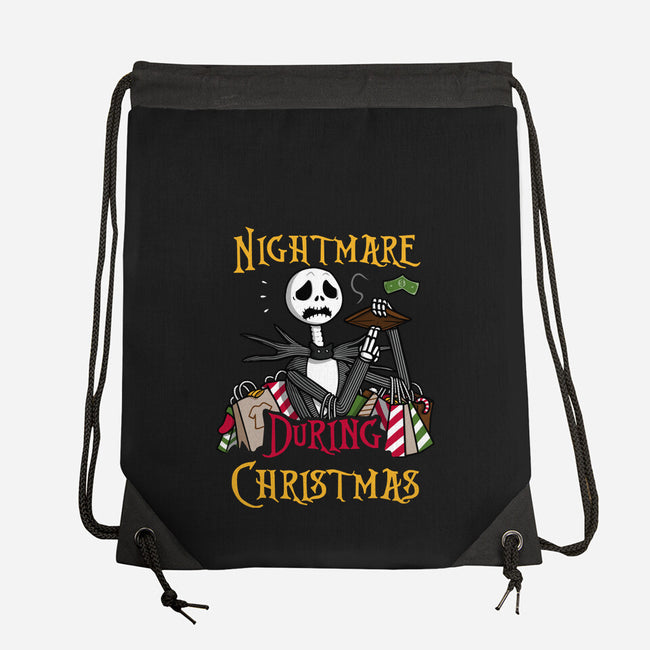 The Christmas Nightmare-None-Drawstring-Bag-Raffiti