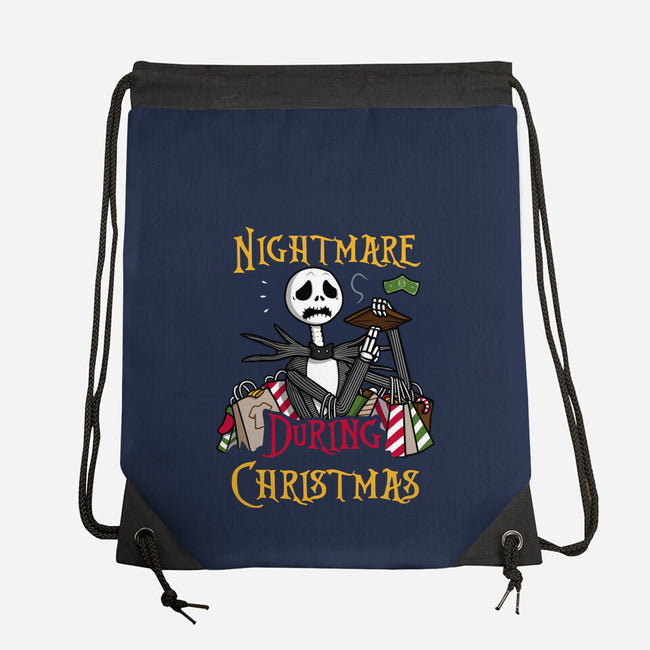 The Christmas Nightmare-None-Drawstring-Bag-Raffiti