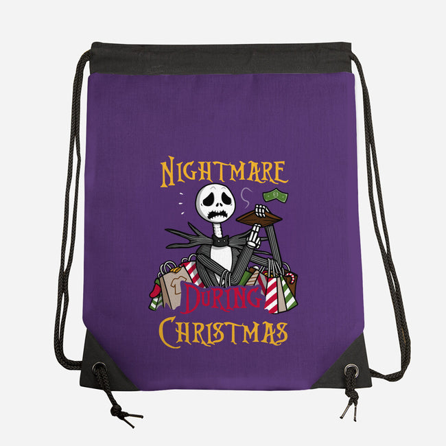 The Christmas Nightmare-None-Drawstring-Bag-Raffiti