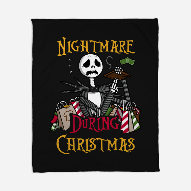 The Christmas Nightmare-None-Fleece-Blanket-Raffiti