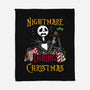 The Christmas Nightmare-None-Fleece-Blanket-Raffiti