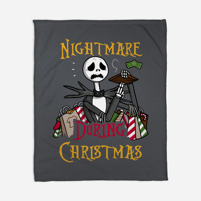 The Christmas Nightmare-None-Fleece-Blanket-Raffiti