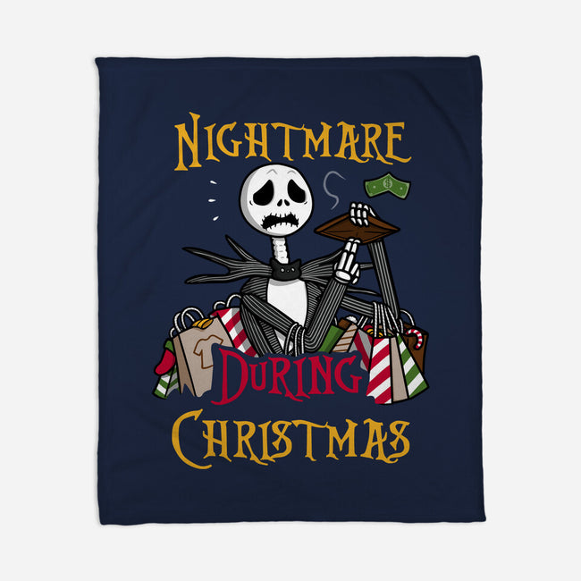 The Christmas Nightmare-None-Fleece-Blanket-Raffiti