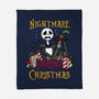The Christmas Nightmare-None-Fleece-Blanket-Raffiti