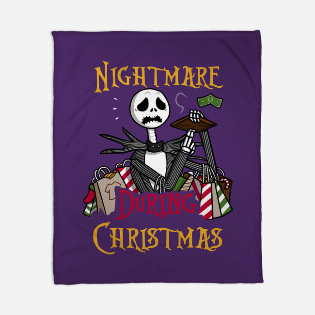 The Christmas Nightmare-None-Fleece-Blanket-Raffiti