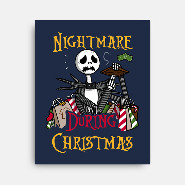 The Christmas Nightmare-None-Stretched-Canvas-Raffiti