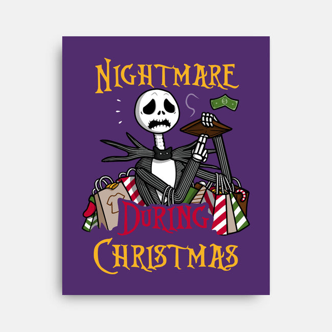 The Christmas Nightmare-None-Stretched-Canvas-Raffiti