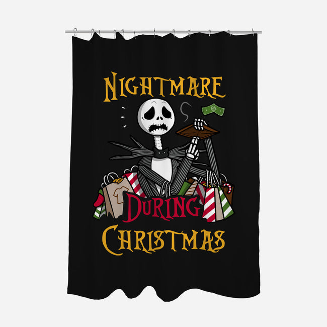 The Christmas Nightmare-None-Polyester-Shower Curtain-Raffiti