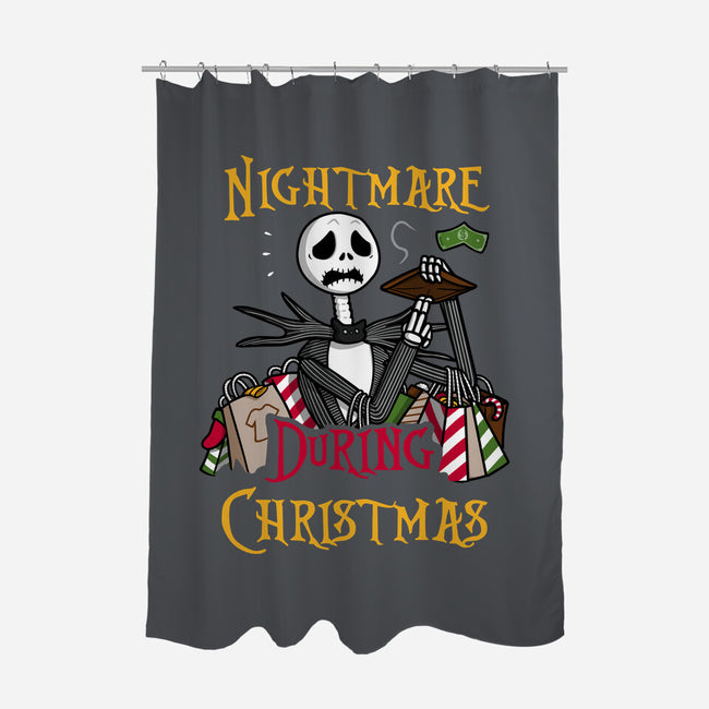 The Christmas Nightmare-None-Polyester-Shower Curtain-Raffiti