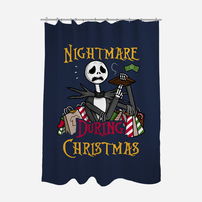 The Christmas Nightmare-None-Polyester-Shower Curtain-Raffiti