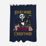 The Christmas Nightmare-None-Polyester-Shower Curtain-Raffiti
