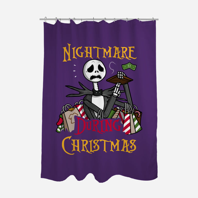The Christmas Nightmare-None-Polyester-Shower Curtain-Raffiti