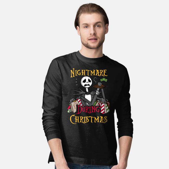 The Christmas Nightmare-Mens-Long Sleeved-Tee-Raffiti