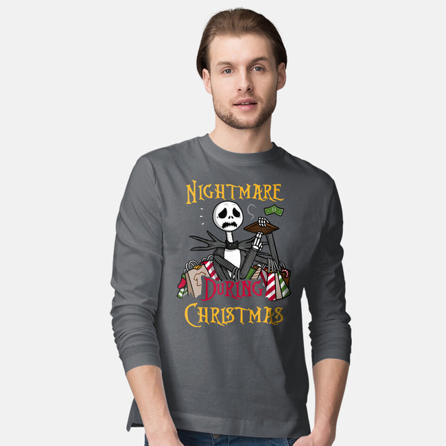The Christmas Nightmare-Mens-Long Sleeved-Tee-Raffiti