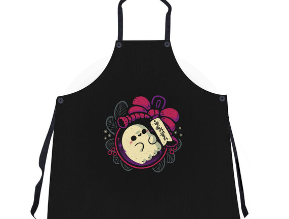 Cute Ghost In Christmas Bauble