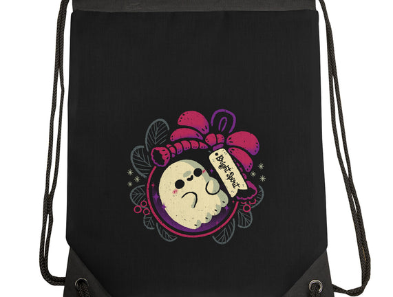 Cute Ghost In Christmas Bauble