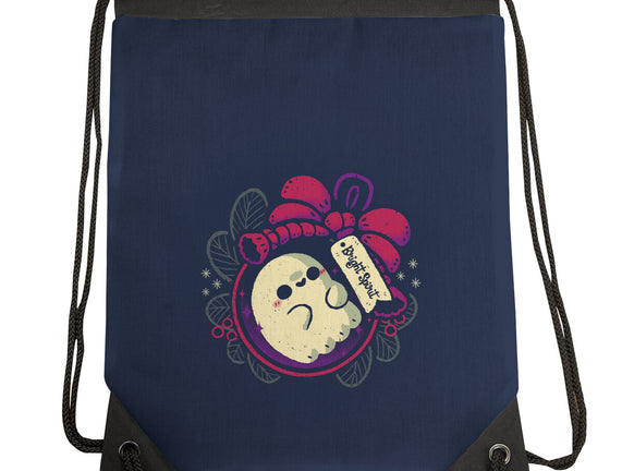 Cute Ghost In Christmas Bauble