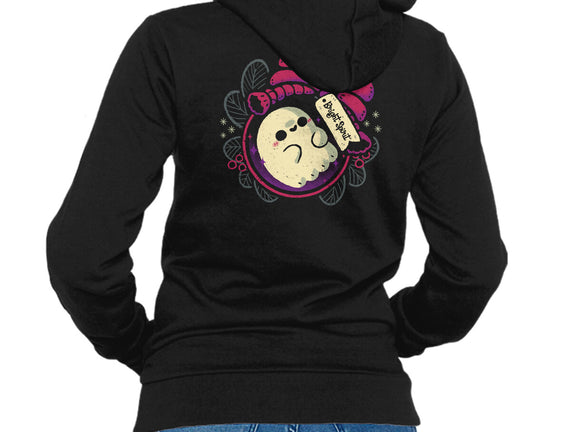 Cute Ghost In Christmas Bauble