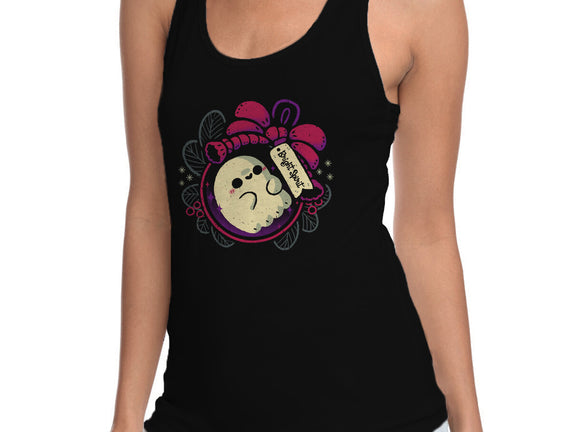 Cute Ghost In Christmas Bauble