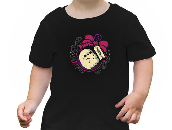 Cute Ghost In Christmas Bauble